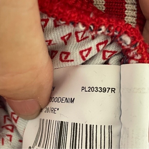 Pepe Jeans London Drawtring Straight Leg Crop Jean - Picture 9 of 12